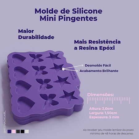 Molde de silicone AB057 Barbie pingentes