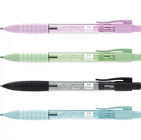 Lapiseira 2,0mm, click pencil Faber-Castell