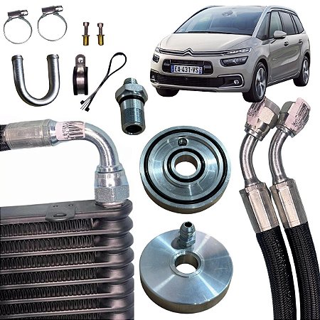 Kit Trocador De Calor Câmbio Al4 At8 Dp0 Dp2