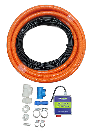 KIT FLUSHING AUTOMATICO BEBEDOURO NIPPLE AVICULTURA AVES
