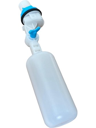 BOIA PARA BEBEDOURO BOVINO SUPORTA ALTA PRESSÃO ACABAMENTO AZUL COR BRANCO