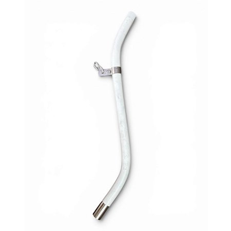 BEBEDOURO SUINO PENDULAR SIMPLES TUBO PVC 500MM - LUVA E PRESILHA EM INOX 304
