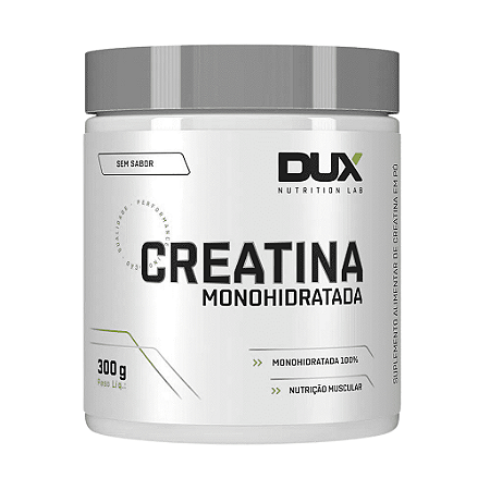 Creatina Monohidratada - Pote 300G Dux Nutrition Lab