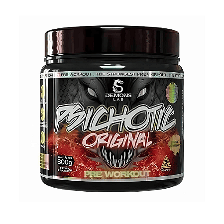 Pre Workout Psichotic Original 300G Demons Lab