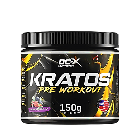 Kratos - Pré Treino 150G - Dcx Nutrition