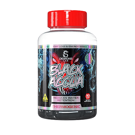 Black Acqua Thermogenic - 90 Cápsulas - Demons Lab