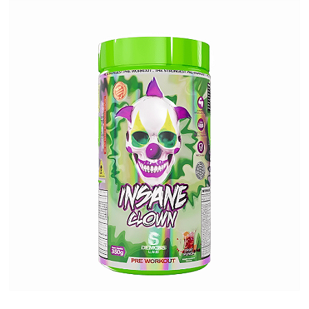 Pré Treino – Insane Clown – 350G Demons Lab