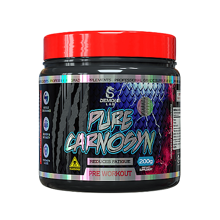 Pure Carnosyn - Beta Alanina - 200G - Demons Lab