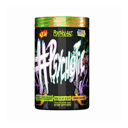 Pre-Treino Psychotic 300G - Psycholabz