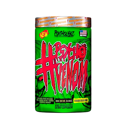 Pré Treino Venom Sabor Double Lemon (300G) - Psycholabz