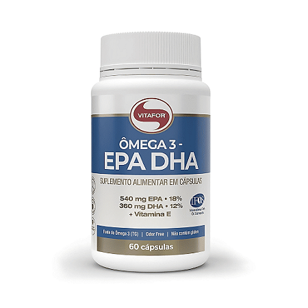 Ômega 3 Epa Dha Vitafort 60 Cápsulas