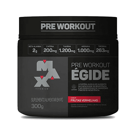 Pré Treino Égide - Max Titanium