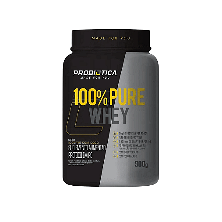 100% Pure Whey - 900G - Probiótica