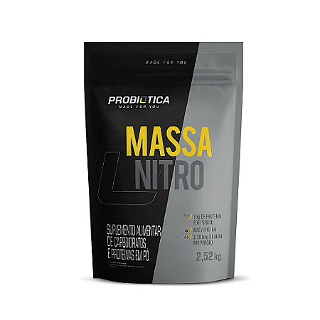 Massa Nitro Probiótica - 2,52Kg Refil