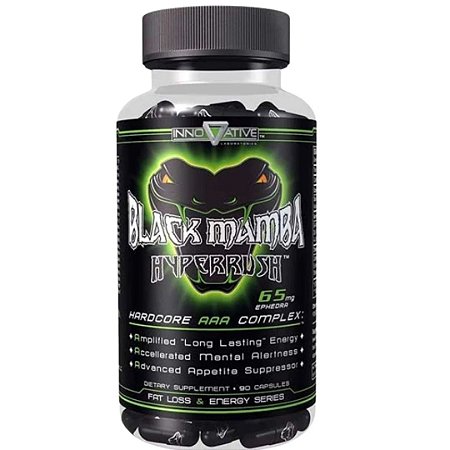 Termogenico Black Mamba Hyperrush (90 cápsulas) - Innovative Labs