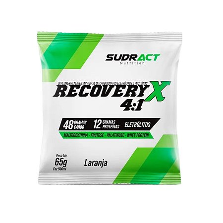 Recovery X 4:1 10 sachês de 65g - Sudract Nutrition