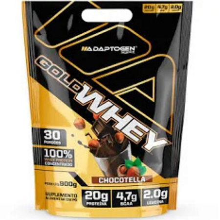 Gold Whey Adaptogen 900g chocotella