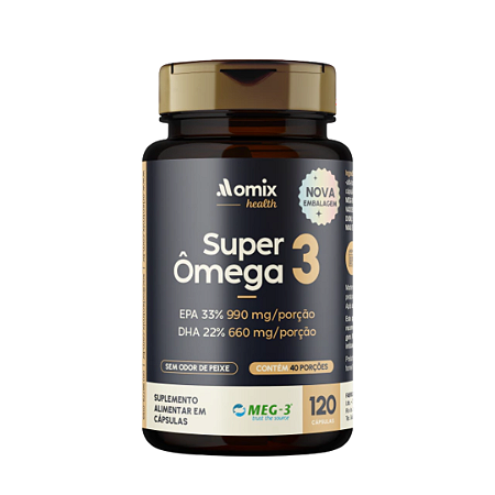 Super Ômega Omix 120 cps