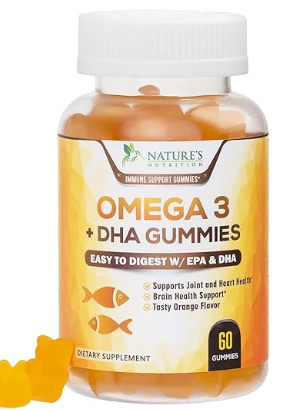 Kit Gomas de Ômega 3 de Óleo de Peixe