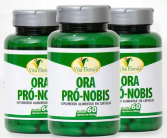 Kit Ora Pro-nobis 60 Cápsulas