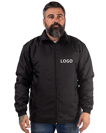 Kit 20 Jaquetas Em Nylon Personalizadas Logo Uniforme