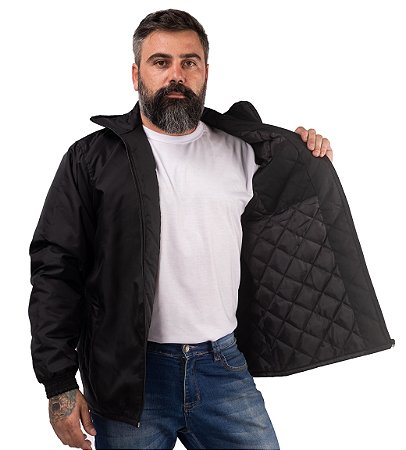 Kit 30 Jaquetas Em Nylon Personalizadas 2 Logos Uniformes