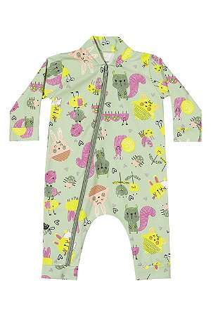 Macacão Baby Garden