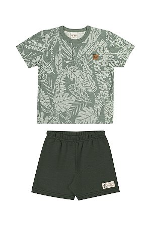 Conjunto Folhas Masculino