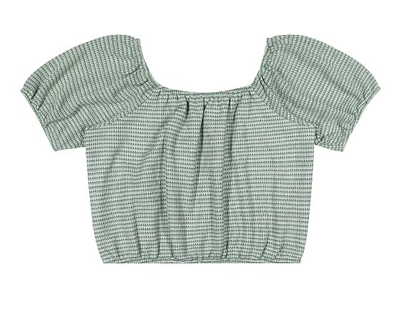 Blusa Cropped Juvenil