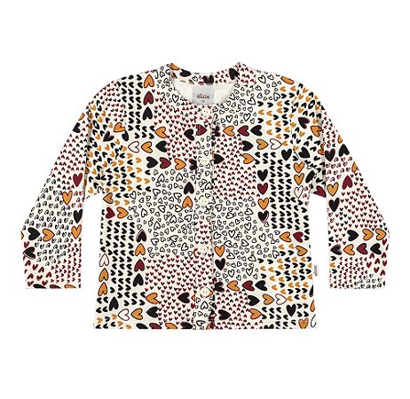 Cardigan Corações