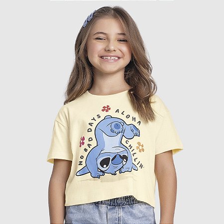 Blusa Cropped Stitch