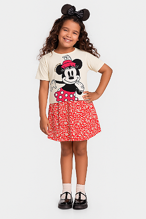 Conjunto Minnie Saia Short