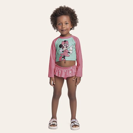 Conjunto Aqua Minnie