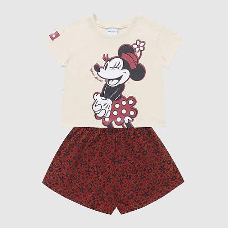 Conjunto Minnie - Short Clochat