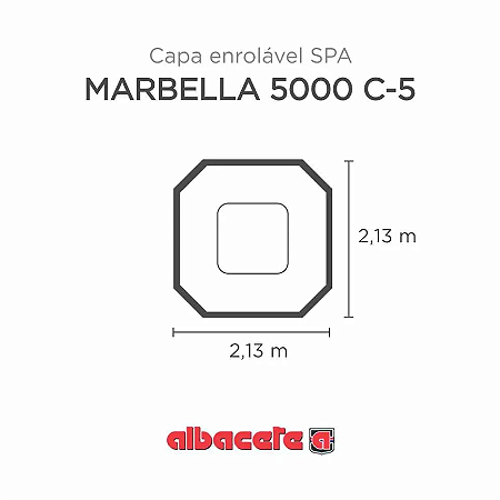 Capa para Banheira Marbela 5000 C5 Albacete