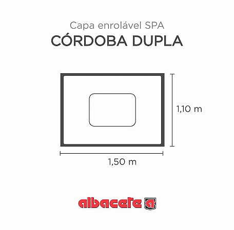 Capa Banheira Córdoba Dupla Albacete