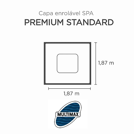 Capa SPA para Banheira Premium Standard Multimax