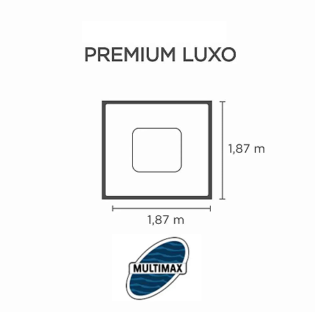 Capa SPA para Banheira Premium Luxo Multimax