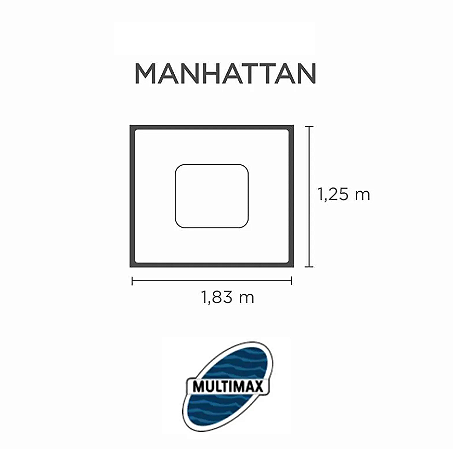 Capa SPA para Banheira Manhattan Multimax