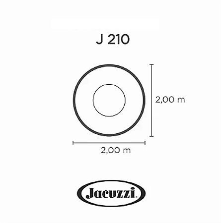 Capa SPA para Banheira J 210 Jacuzzi