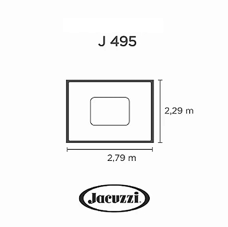 Capa SPA para Banheira J 495 Jacuzzi