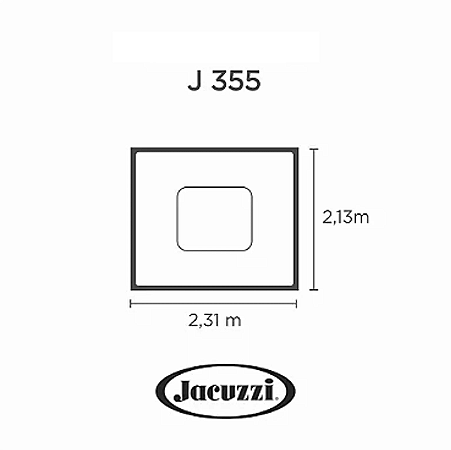 Capa SPA para Banheira J 355 Jacuzzi