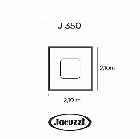 Capa SPA para Banheira J 350 Jacuzzi