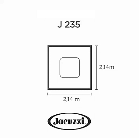 Capa SPA para Banheira J 235 Jacuzzi