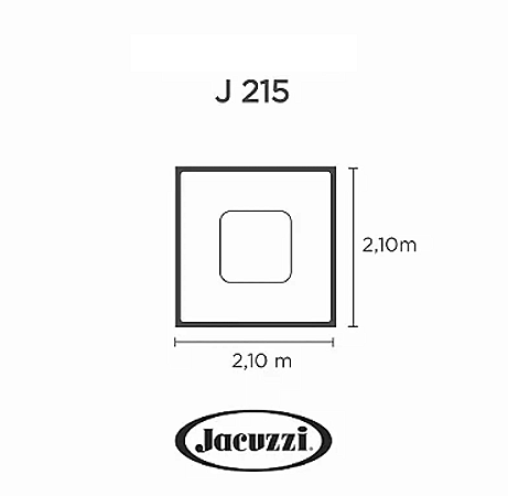 Capa SPA para Banheira J 215 Jacuzzi