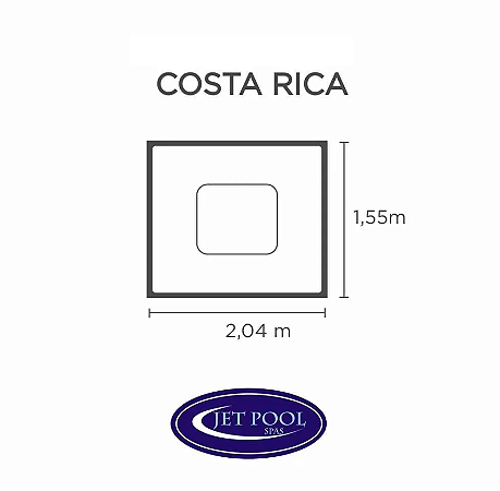 Capa SPA para Banheira Costa Rica Jet Pool
