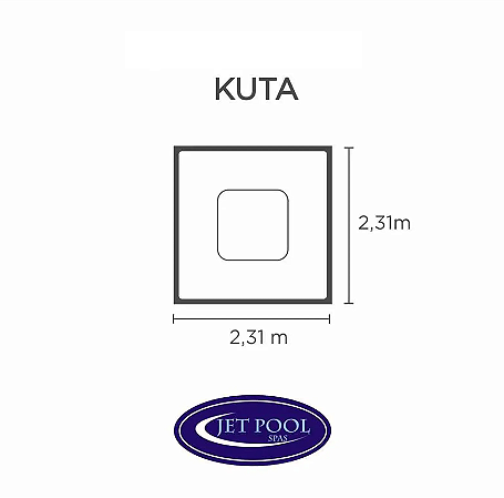 Capa SPA para Banheira Kuta Jet Pool