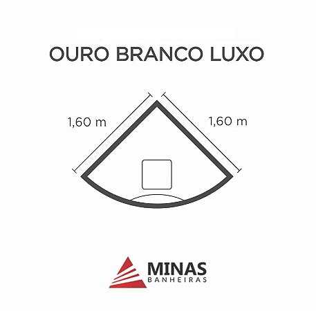 Capa SPA para Banheira Ouro Branco Luxo Minas Banheiras