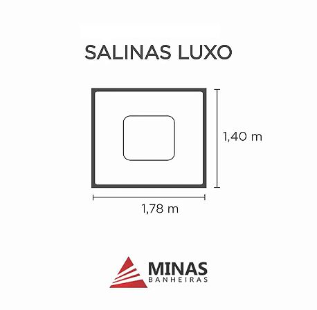 Capa SPA para Banheira Ouro Salinas Luxo Minas Banheiras