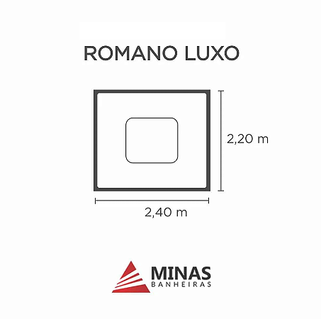 Capa SPA para Banheira Romano Luxo Minas Banheiras
